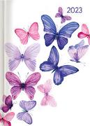 Ladytimer Butterfly 2023 - Schmetterling - Taschenkalender A6 (10,7x15,2 cm) - Weekly - 192 Seiten - Notiz-Buch - Termin-Planer - Alpha Edition