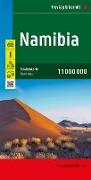 Namibia, Straßenkarte 1:1.000.000, freytag & berndt. 1:1'000'000